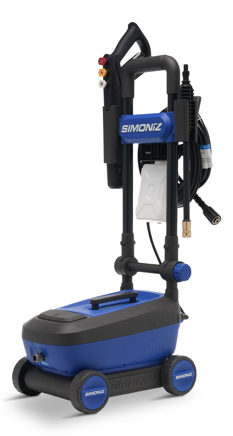 SIMONIZ 1800 PSI 1.75 GPM Electric Power Pressure Washer with Foldable Handle S5
