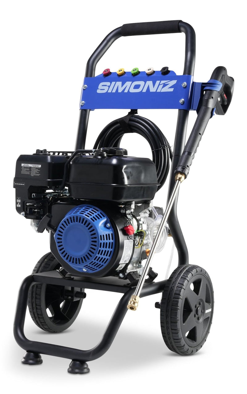 Simoniz 3000 PSI Gas Pressure Washer & Accessories, Heavy Duty G2