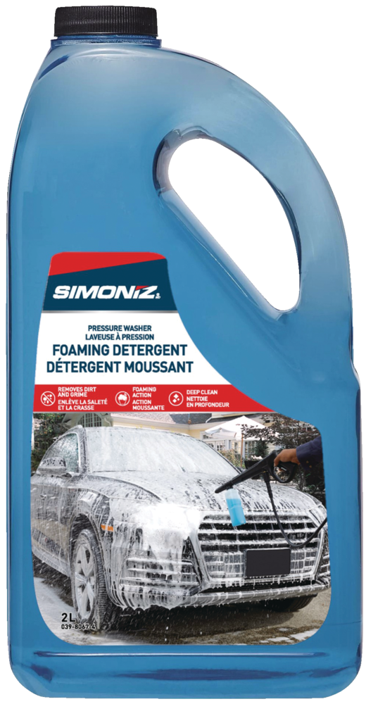 Simoniz Non-Toxic Foaming Pressure Washer Detergent for Vehicles & Boats, Concentrate, 2L I4
