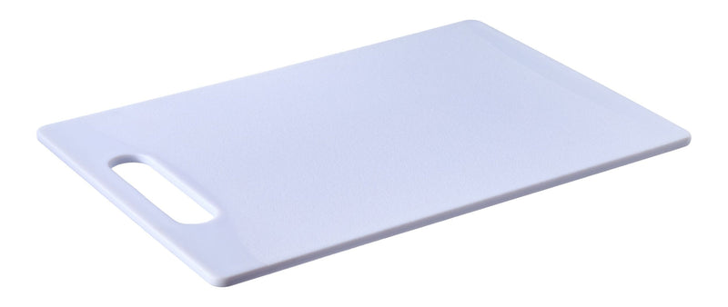 Simplicite Polyethylene Cutting Board, White, 14x11-in D1