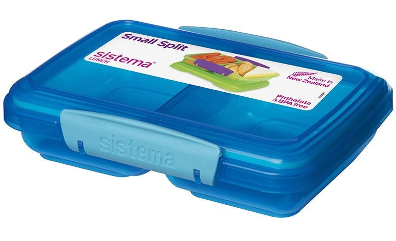 Sistema Small Split To Go Food Storage Container, 350 mL (11.8 oz), BPA-Free O7