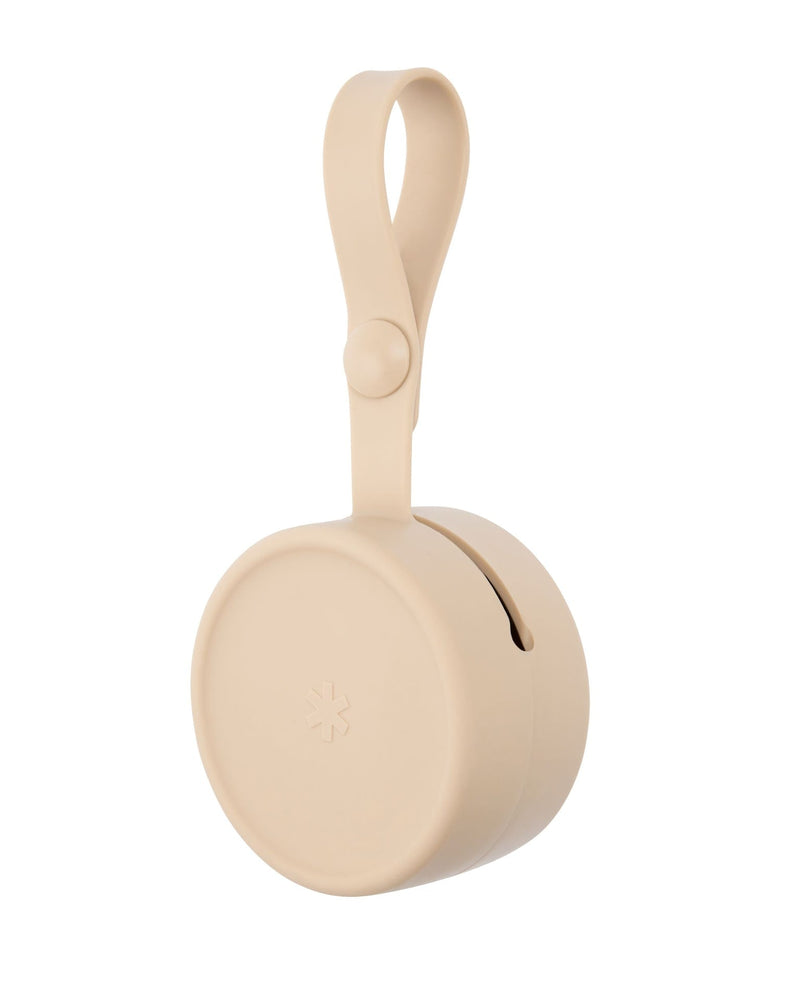 Skiphop Silicone BPA-Free Pacifier Case, Beige A2