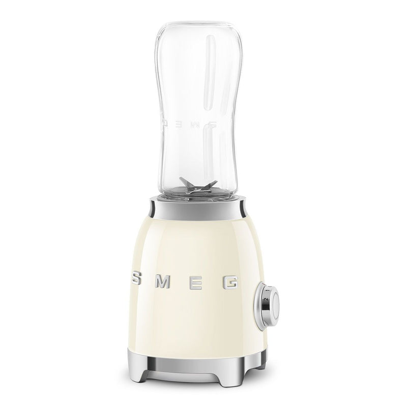 SMEG 300W Stainless Steel Personal Jar Blender, Cream S1