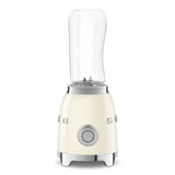 SMEG 300W Stainless Steel Personal Jar Blender, Cream
