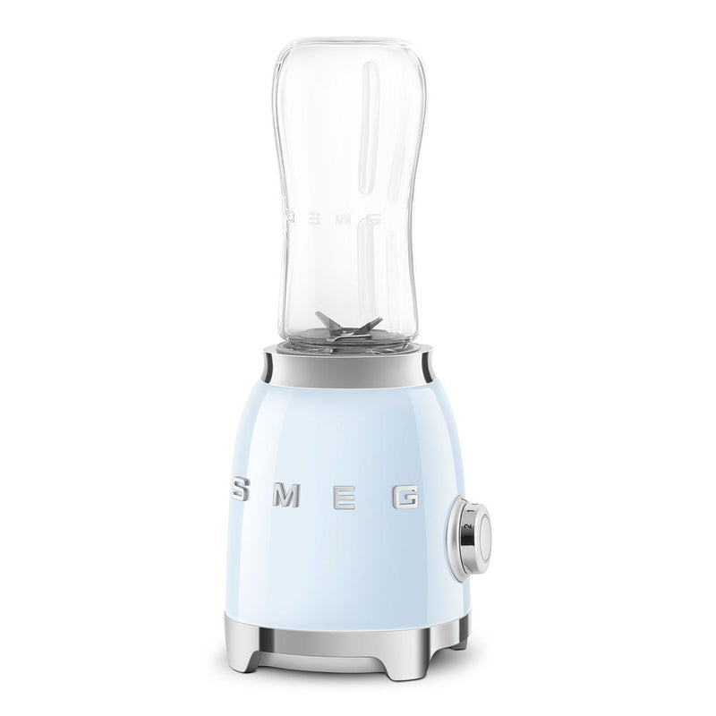 SMEG 300W Stainless Steel Personal Jar Blender, Pastel Blue M7