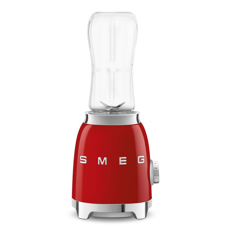 SMEG 300W Stainless Steel Personal Jar Blender, Red D4