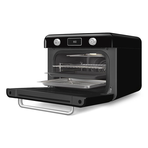 SMEG Combi Multifunction Steam Oven with Airfry, Black B8