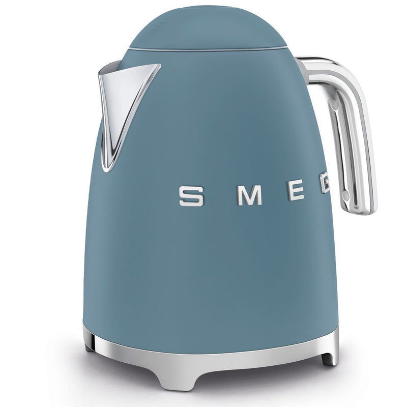 SMEG Cordless Kettle with Auto Shut Off, Matte Storm Blue, 1.7L Z4