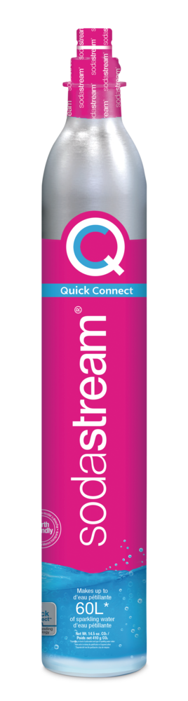 SodaStream CO2 Quick Connect Carbonator, 60-L, Exchange Program V1
