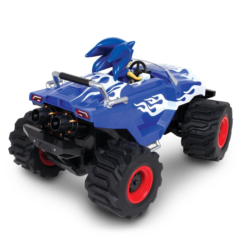 Sonic The Hedgehog RC Monster Truck Toy for Ages 6+, Various Vehicles L5