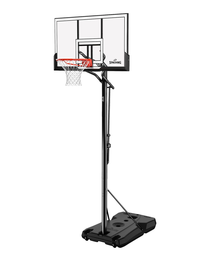 Spalding Acrylic Rapidlock Twist Portable Basketball System, 52-in P9