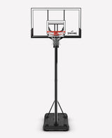 Spalding Acrylic Rapidlock Twist Portable Basketball System, 52-in