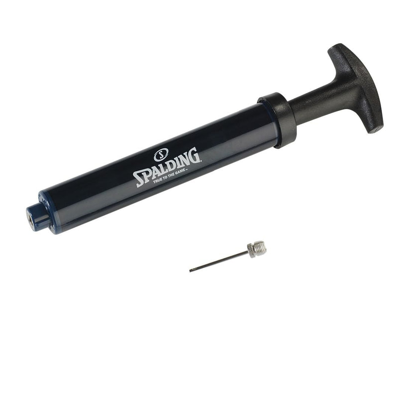 Spalding Dual-Action Portable Hand-Held Air Pump with Inflation Needle For All Sport Balls, 6-in O5