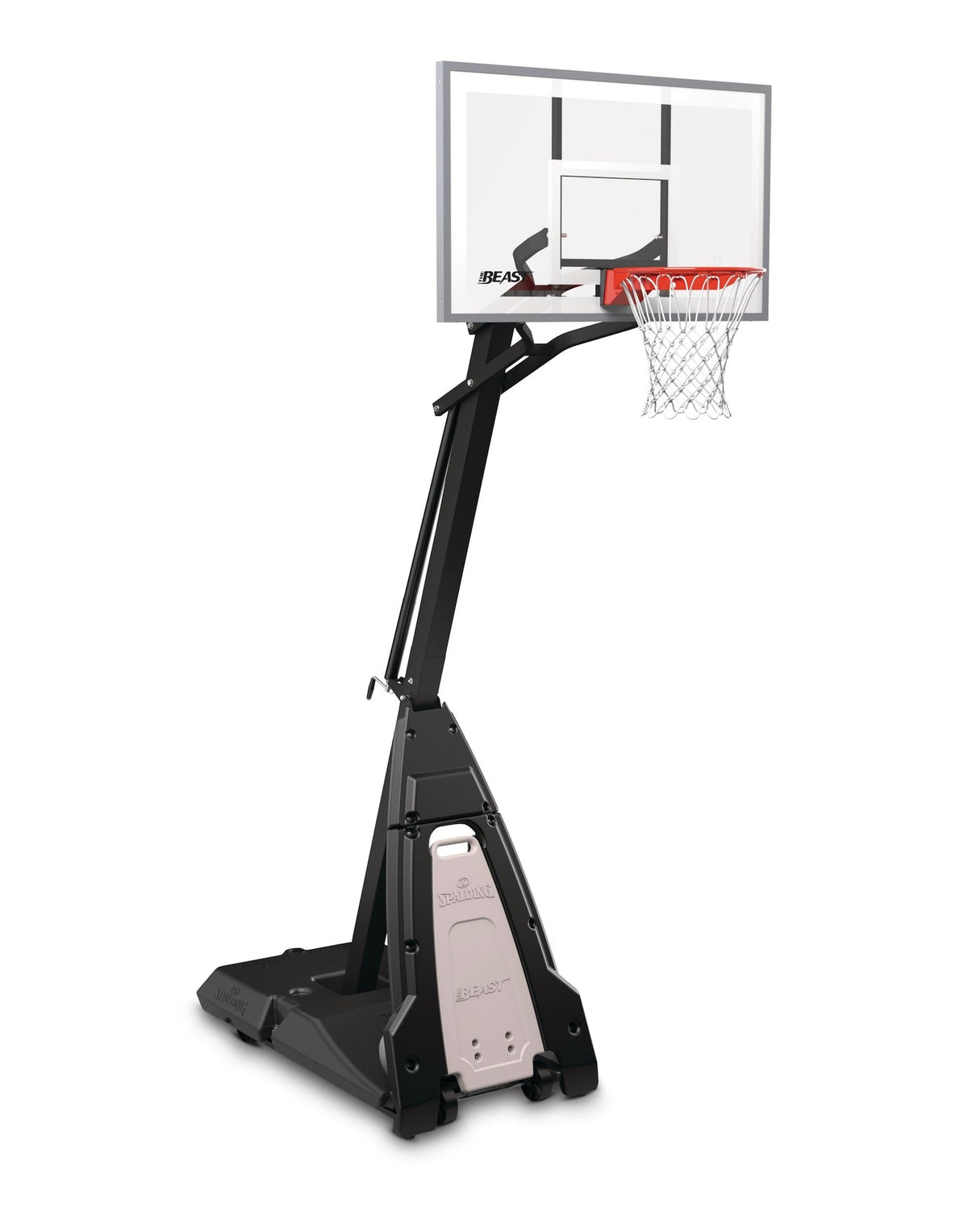 Spalding Glass Beast Portable Basketball System, 54-in