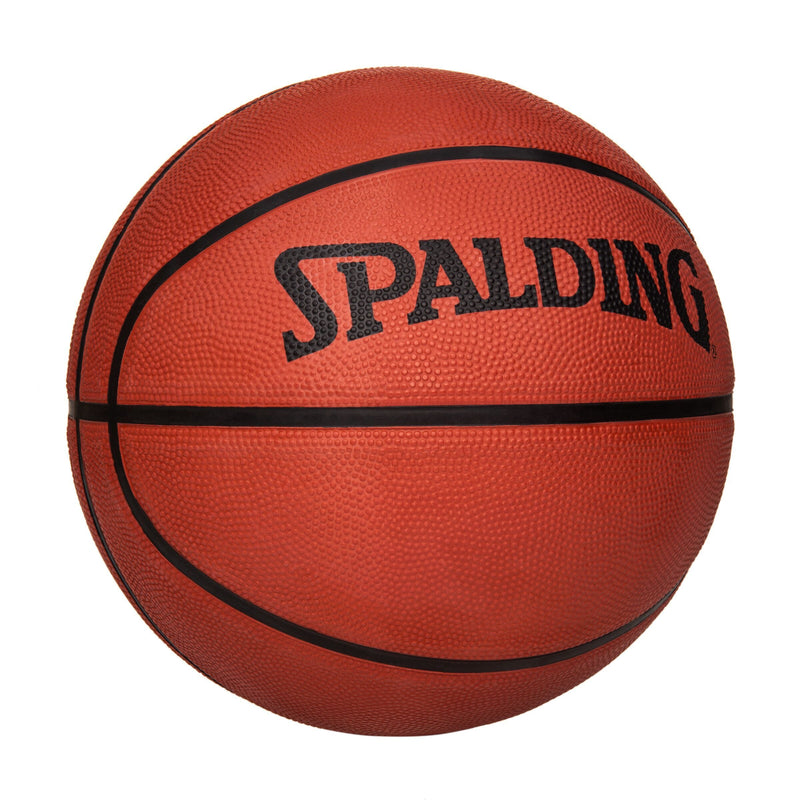 Spalding Outdoor Basketball, Size 7, Rubber, Orange E4