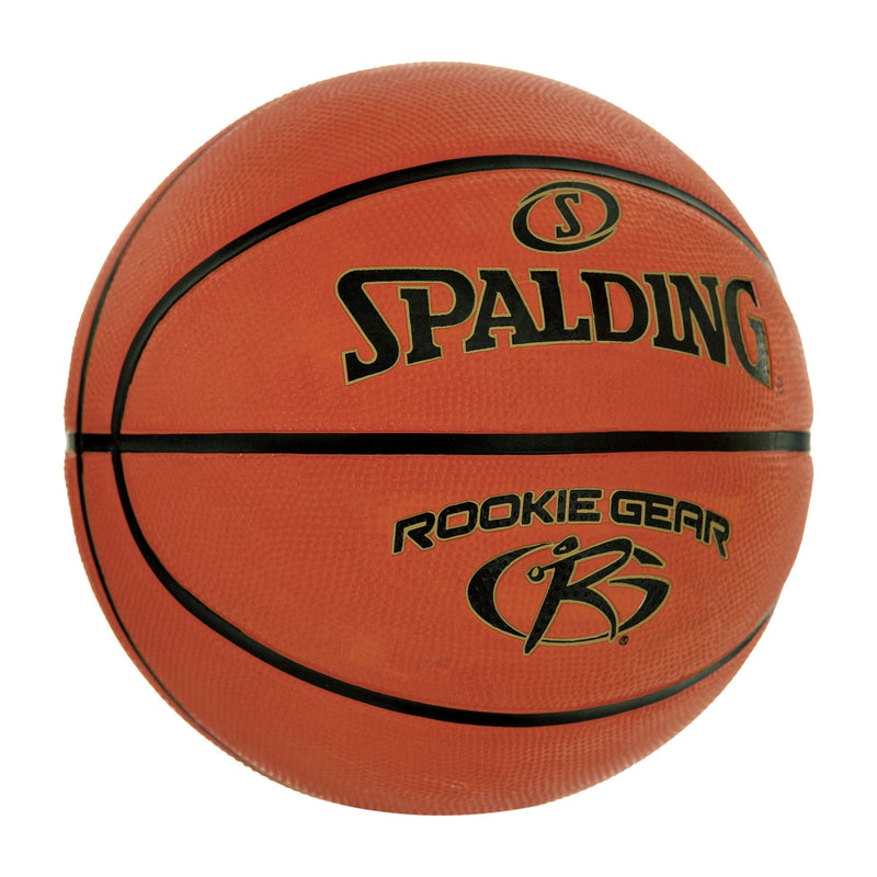 Spalding Rookie Gear Rubber Basketball, Brown, Size 5 L4
