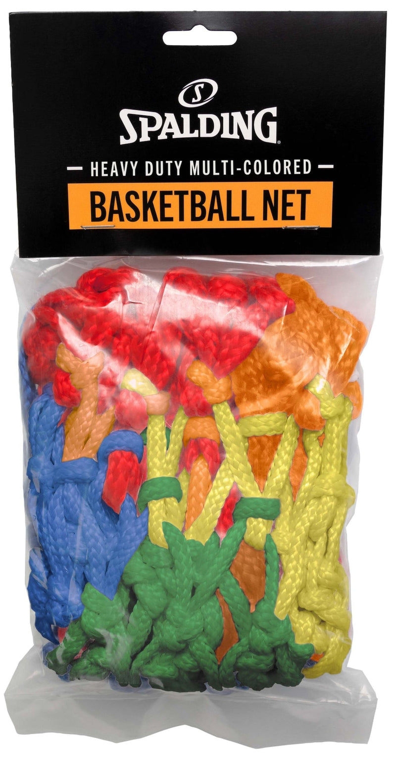 Spalding Standard Replacement Basketball Net, Rainbow M3