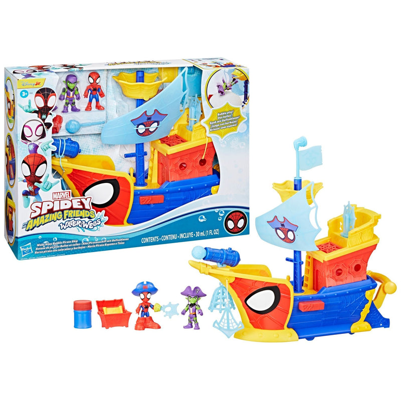 Spiderman Spidey and His Amazing Friends Pirate Ship D7