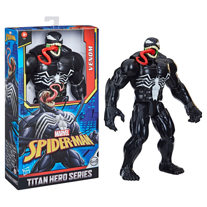 Spiderman Titan Deluxe Venom Action Figure for Ages 4+ W5