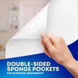 SpongeTowels Ultra Choose-A-Size Giant Roll Paper Towels, 2-ply, 12-pk