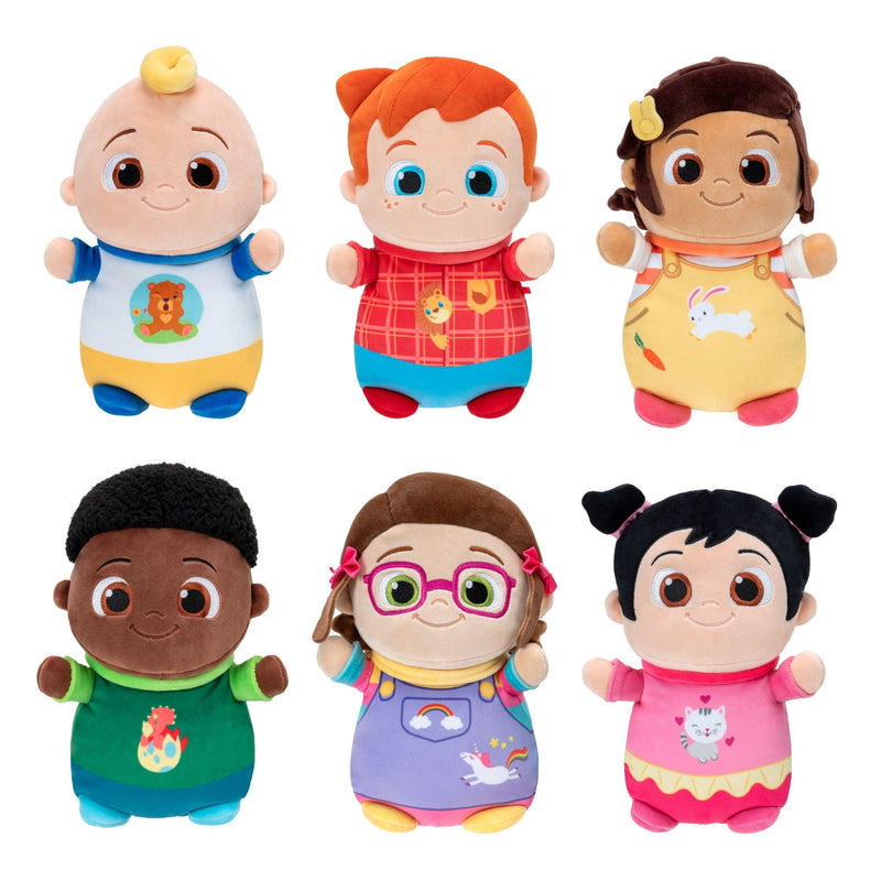 Squishmallows HugMees CoComelon Baby JJ Plush Doll, 10-inch Soft Plush Toy Q2