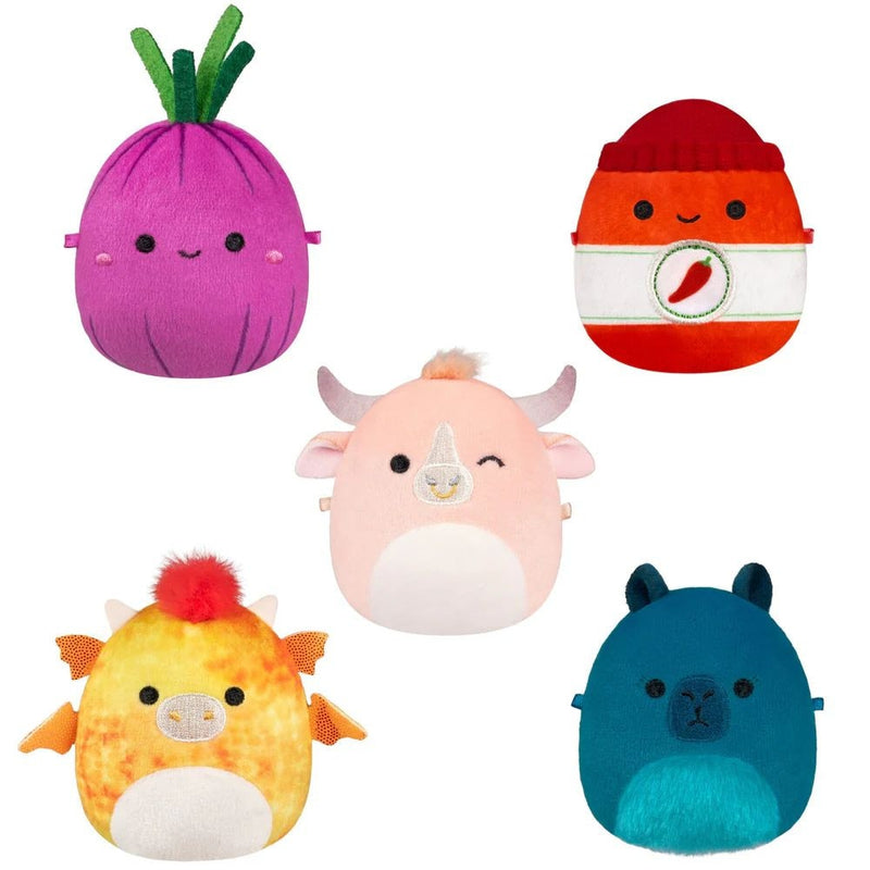 Squishmallows Micromallows Collectibles for Ages 3+, 5-pk U5