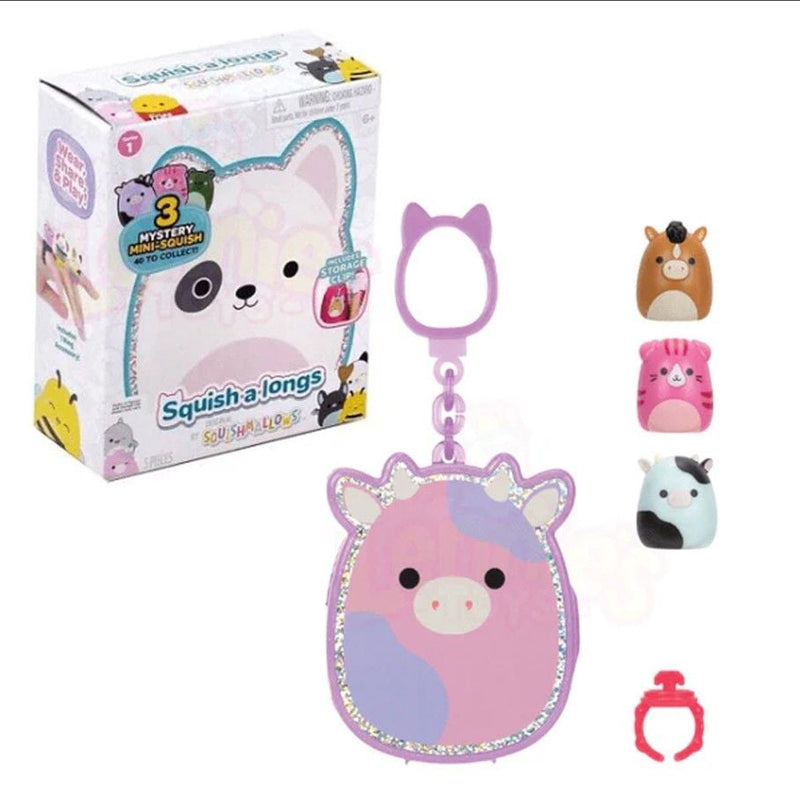 Squishmallows Squish A Longs Clip-On Blinds, Assorted Styles K4