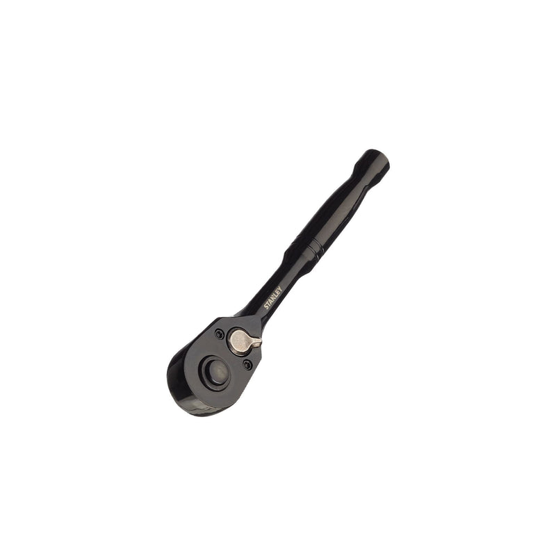Stanley Professional Grade 1/4-in Drive Ratchet, Black Chrome U6