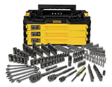 Stanley Professional Grade Black Chrome Socket Set, SAE/Metric, 203-pc