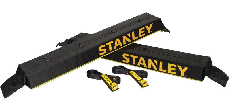Stanley Roof Top Universal Rack Pad & Luggage Carrier System, Adjustable with 2 Tie-Down Straps, Black K4