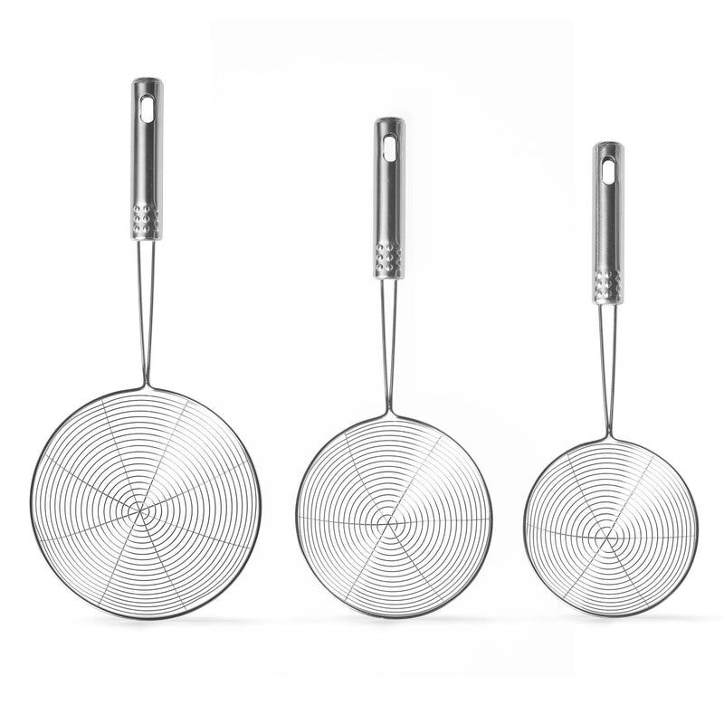STARFRIT 3PC STAINLESS STEEL STRAINER SET V4