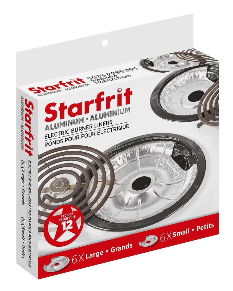 Starfrit Disposable Aluminum Foil Stove Burner Cover B2