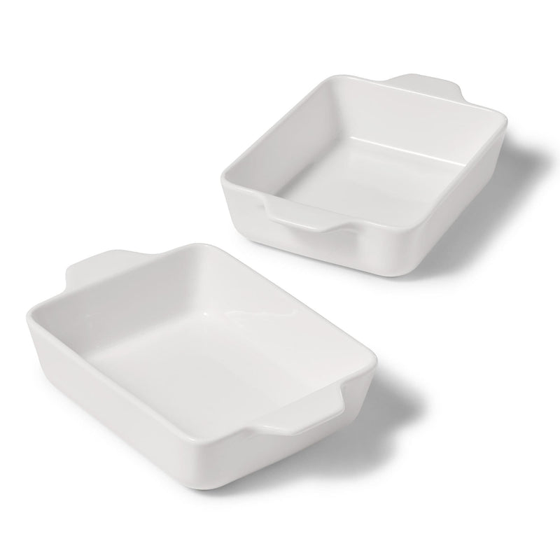 Starfrit Gourmet Bistro Cooking Dishes, 2 Piece, White B8
