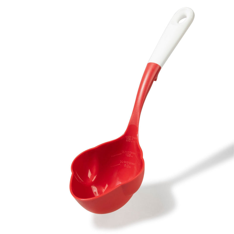 Starfrit Half Pint Dishwasher Safe Canning Ladle, Red B2