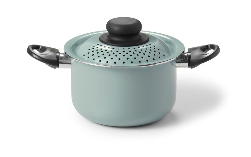 Starfrit KD Pot with Strainer, Surf Spray Y7