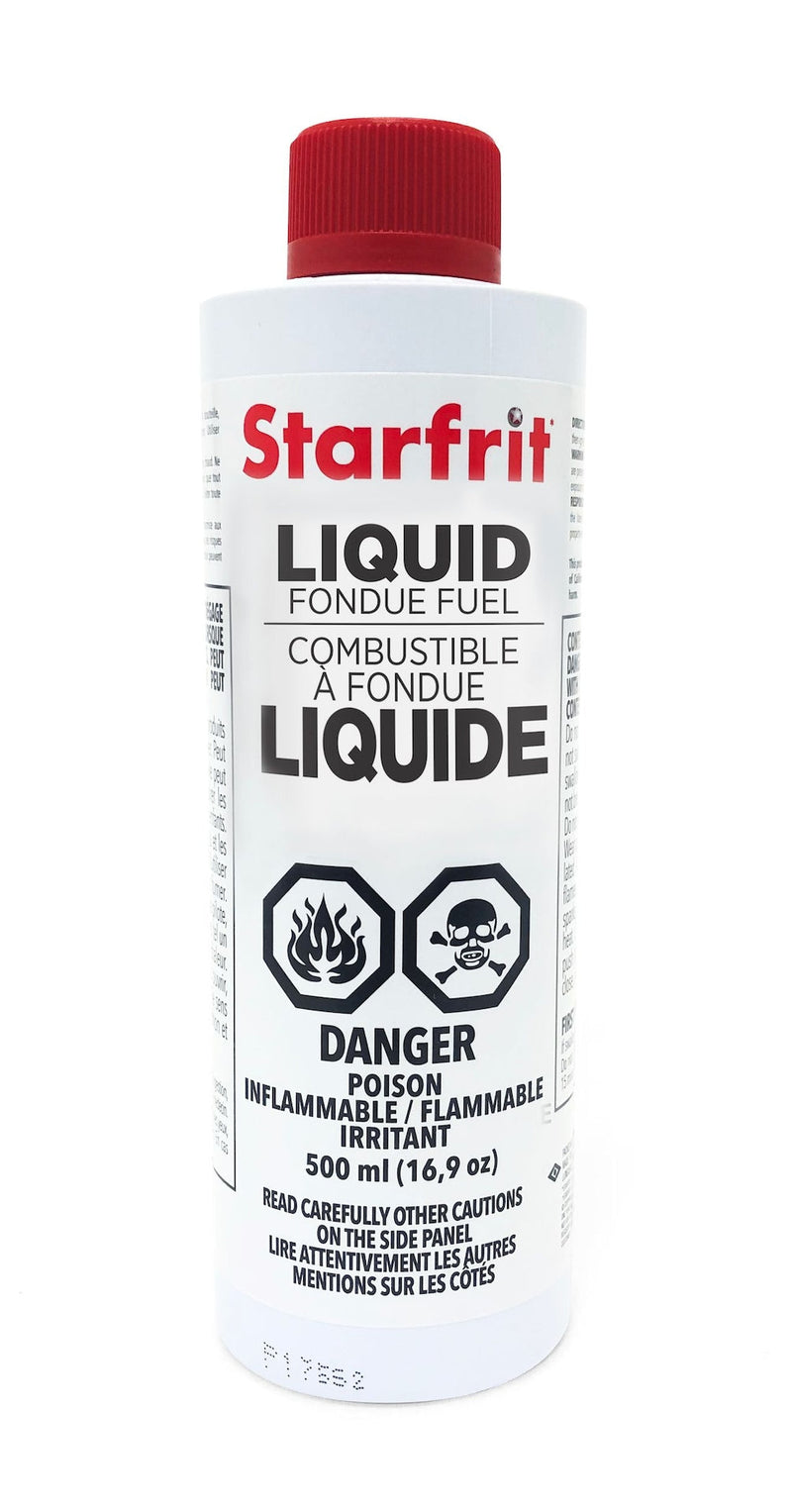 Starfrit Liquid Fondue Fuel Methanol Gel, 500ml / 17 oz I7