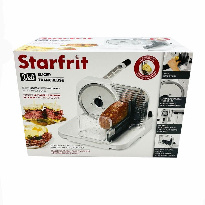 Starfrit Manual Deli Slicer with Stainless Steel Blade I1