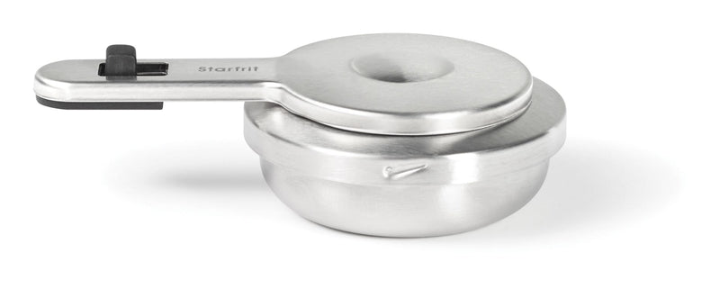 Starfrit Stainless Steel Fondue Burner Set, One-Size, Adjustable, 4-pc D0