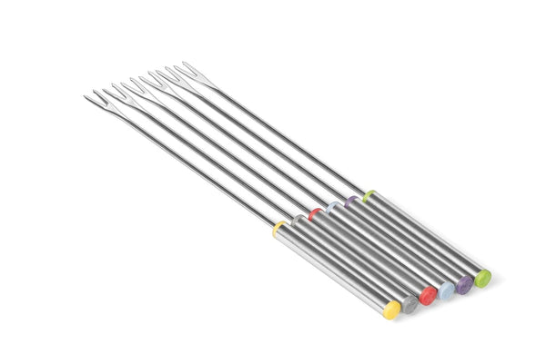 Starfrit Stainless Steel Fondue Fork Set, Dishwasher Safe, One Size, 6-pc Q8