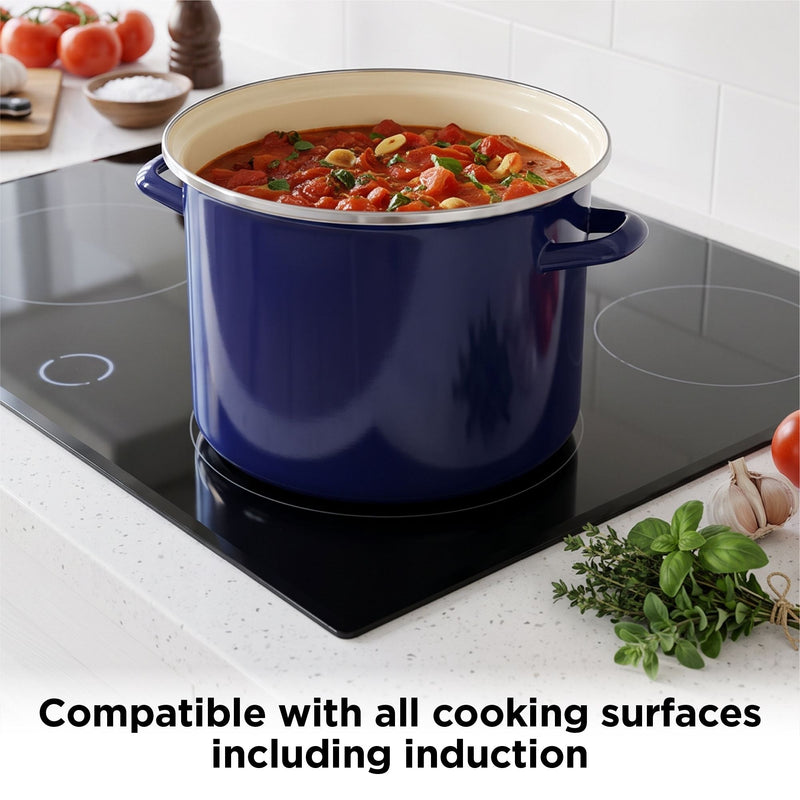 Starfrit Stock Pot, 2-pk, Navy R7