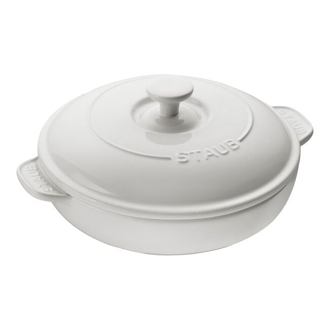 Staub Brie Baker White S4