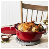STAUB FRENCH OVEN 3.6L / 3.75QT 24CM CHERRY