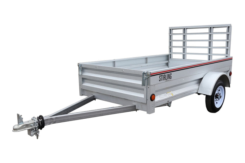 Stirling Galvalume Plus Box Trailer, 4-ft x 7-ft I4