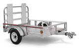Stirling Galvalume Plus Open Rail Trailer, 4-ft x 6-ft