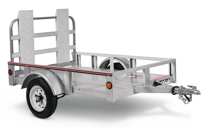 Stirling Galvalume Plus Open Rail Trailer, 4-ft x 6-ft Q3