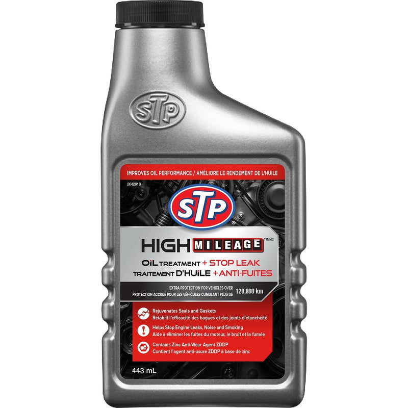 STP High-Mileage Oil Treatment, 443-mL Y1