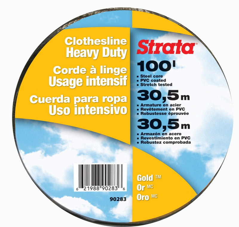 STRATA Gold Heavy Duty Clothesline, 100-ft R0