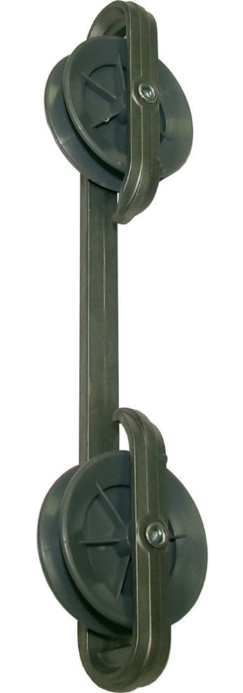 Strata Zinc Clothesline Spacer with Wheels, 10-in K7