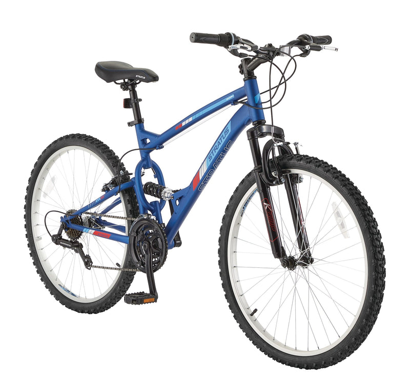 Stratus Richter DS Mountain Bike, 17-in Frame, 26-in, Blue I1