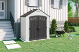 Suncast Vista 7x4-ft All-Weather Ice Cube Storage Shed
